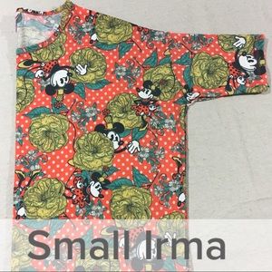 LuLaRoe Disney Irma Tunic Minnie Mouse